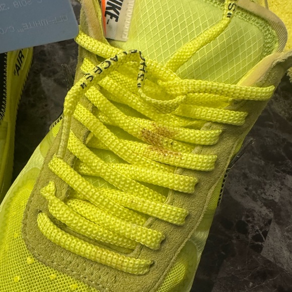 Off-White x Nike Air Force 1 “Volt” — Size 12 — 9/10 / No Box - Picture 8 of 9
